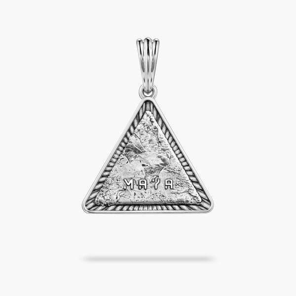 Mono Paperclip earring in white gold