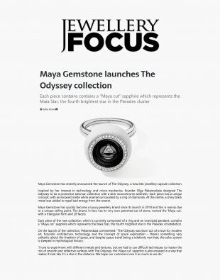 Maya Gemstone launches The Odyssey collection